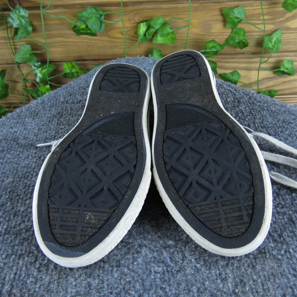 Converse Sneaker Low Top Dual Girl Y 1 Medium Athletic‎ Black Fabric Lace Up
